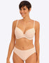 Freya Undetected Moulded T-Shirt Bra Natural Beige
