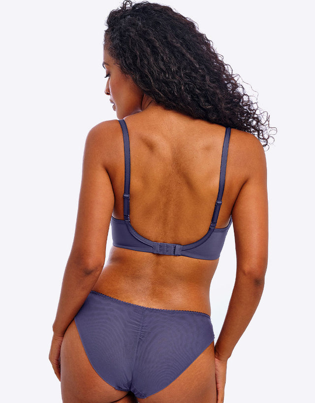 Freya Undetected Moulded T-Shirt Bra Dusk Blue
