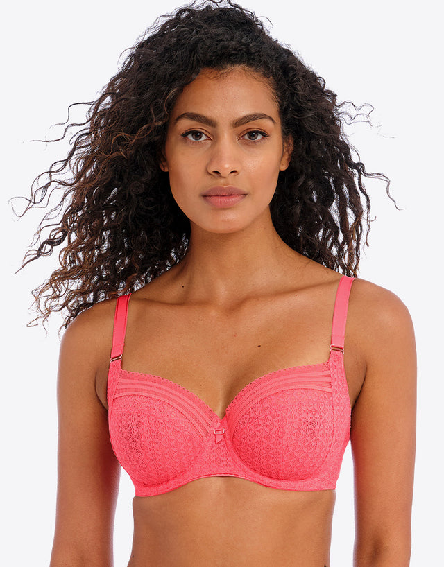 Freya Viva Side Support Bra Sunkissed Coral