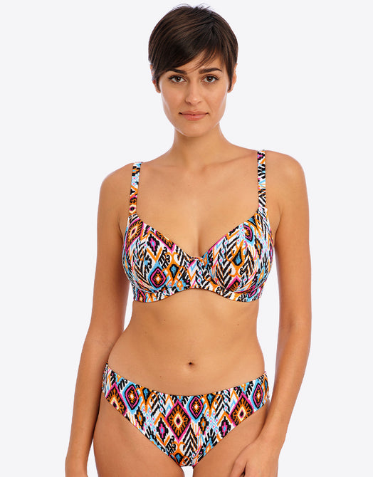 Freya Viva La Fiesta Plunge Bikini Top Multi