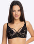 Gaia Keto Balconette Bra Black