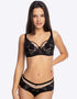Gaia Keto Balconette Bra Black