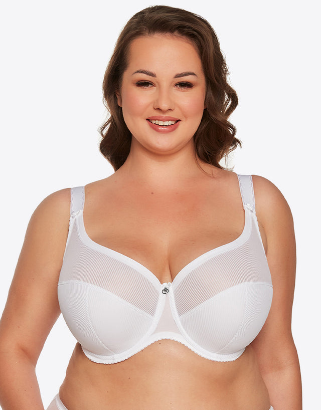 Gaia Sonia Full Cup Bra White