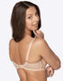 Gaia Veronika Padded Balconette Bra Beige