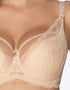 Gaia Veronika Padded Balconette Bra Beige
