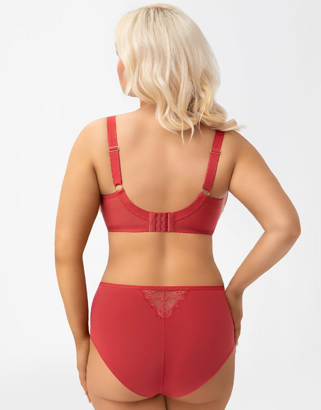 Gorsenia Flavia Balconette Bra Red