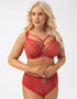 Gorsenia Flavia Balconette Bra Red