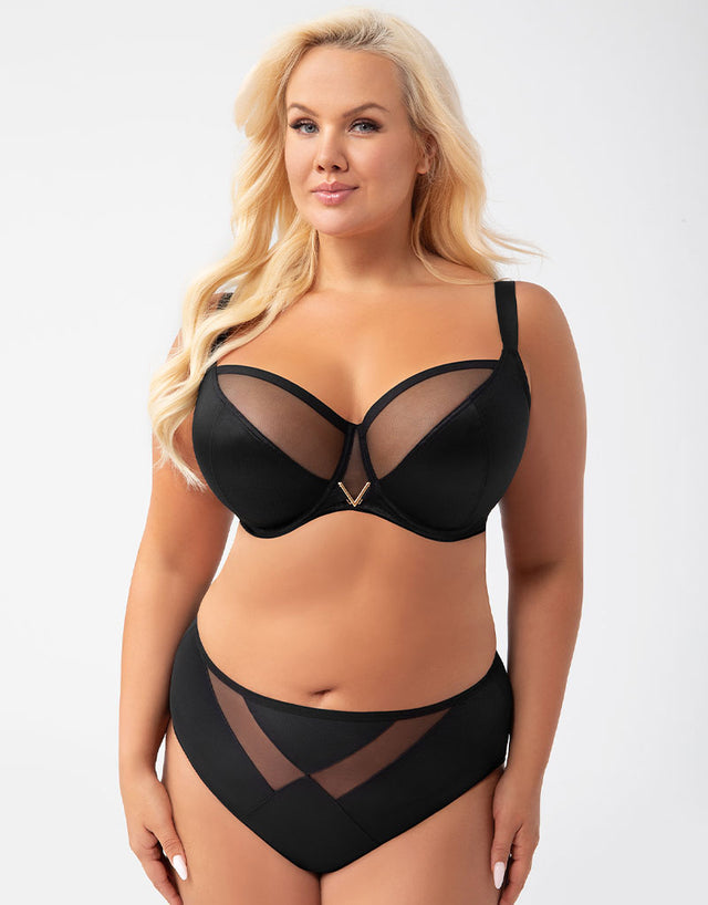 Gorsenia Vicky Full Brief Black