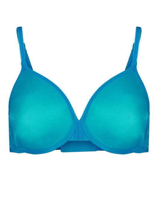 Gossard Glossies Sheer Bra Atomic Blue