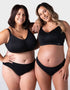 Hot Milk My Everyday Non Wired Nursing Bra Black