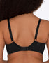 Ivory Rose Moulded Plunge T-Shirt Bra Black