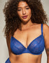 KBX Alice Non Padded Plunge Bra Cobalt Blue