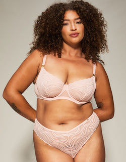 KBX Lola Balcony Bra Light Pink