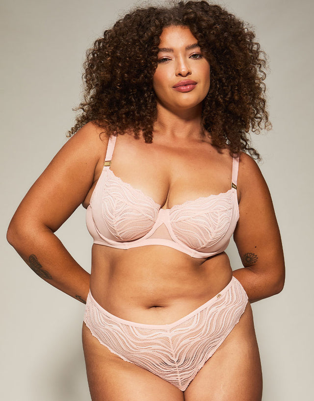 KBX Lola Balcony Bra Light Pink