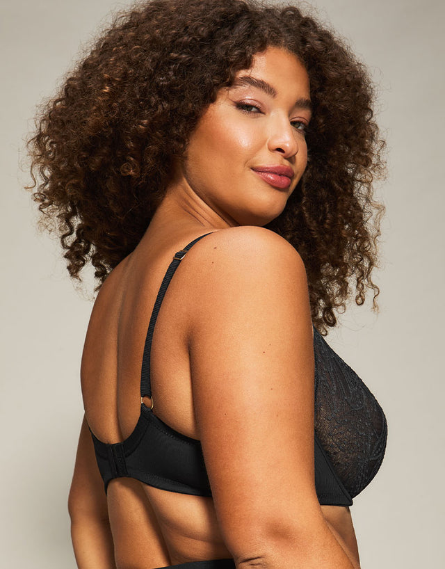 KBX Louisa Plunge Bra Black