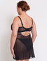 Liaison Venice Balcony Babydoll Black