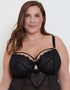 Liaison Venice Balcony Babydoll Black