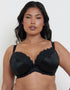 Liaison Lisbon Padded Plunge Bra Black