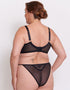 Liaison Lisbon Padded Plunge Bra Black