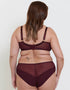 Liaison Uptown Brazilian Brief Merlot