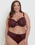 Liaison Uptown Brazilian Brief Merlot