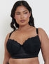 Liaison Vienna Padded Longline Balcony Bra Black