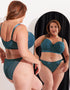 Liaison Vienna Padded Longline Balcony Bra French Navy