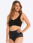 Magic Tummy Shaper Lace Control Brief Black