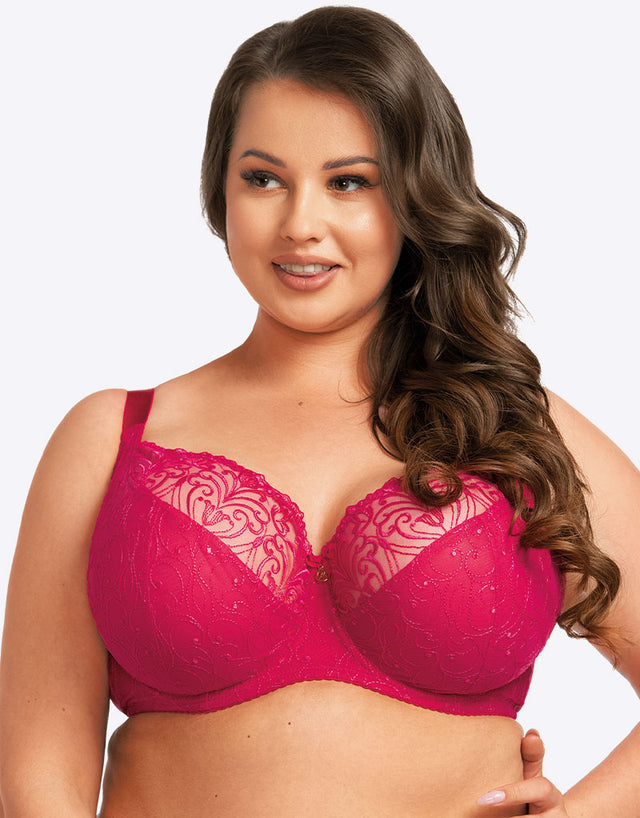 Nessa Sonata Balconette Bra Raspberry Pink