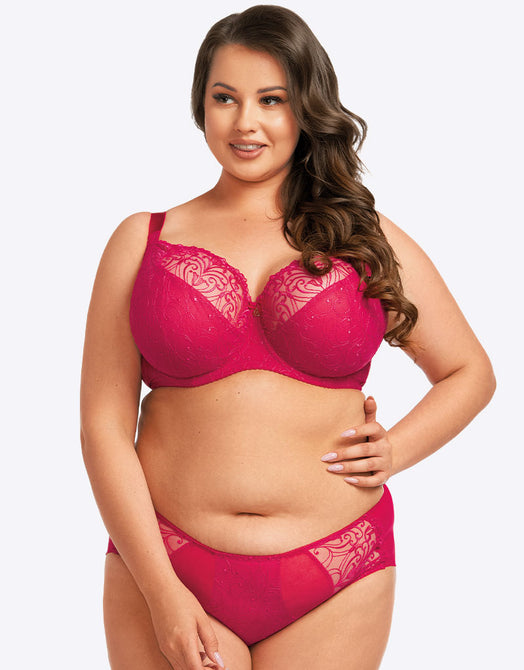 Nessa Sonata Balconette Bra Raspberry Pink