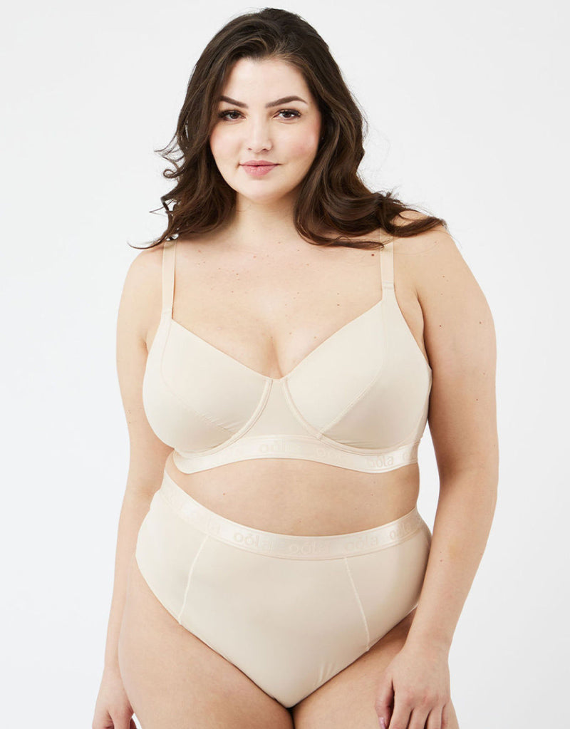 Oola Everyday Full Cup Bra Latte – Brastop UK