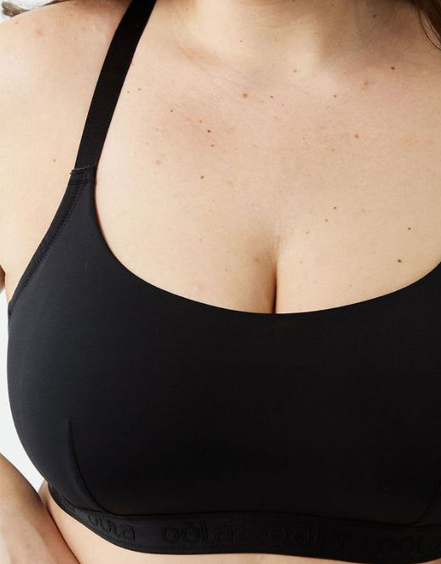 Oola Hidden Wire Bralette Black