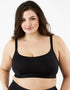 Oola Hidden Wire Bralette Black