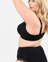 Oola Super Soft Cotton Padded Non-Wired Bra Black