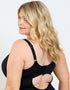 Oola Tummy Control Padded Plunge Swimsuit Black