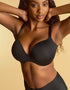 Panache 365 Moulded Plunge T-Shirt Bra Black