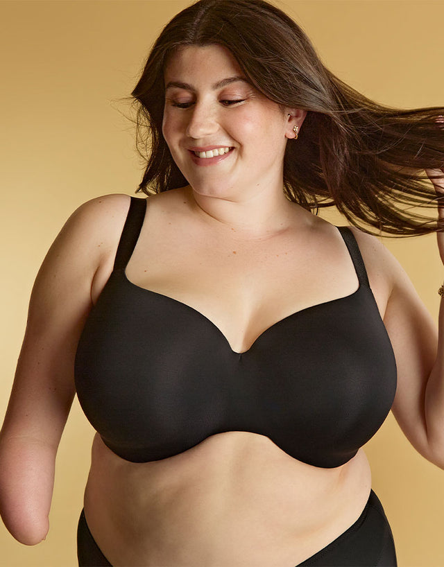Panache 365 Moulded T-Shirt Bra Black