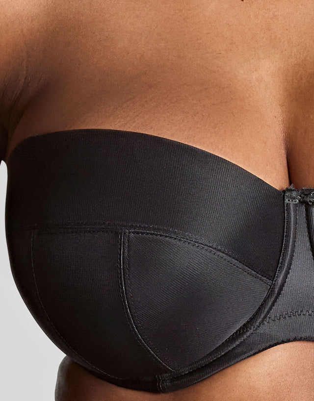 Panache Alice Strapless Bra Black