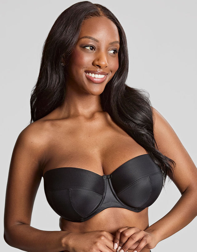 Panache Alice Strapless Bra Black