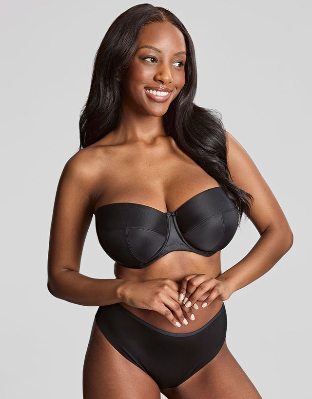 Panache Alice Strapless Bra Black