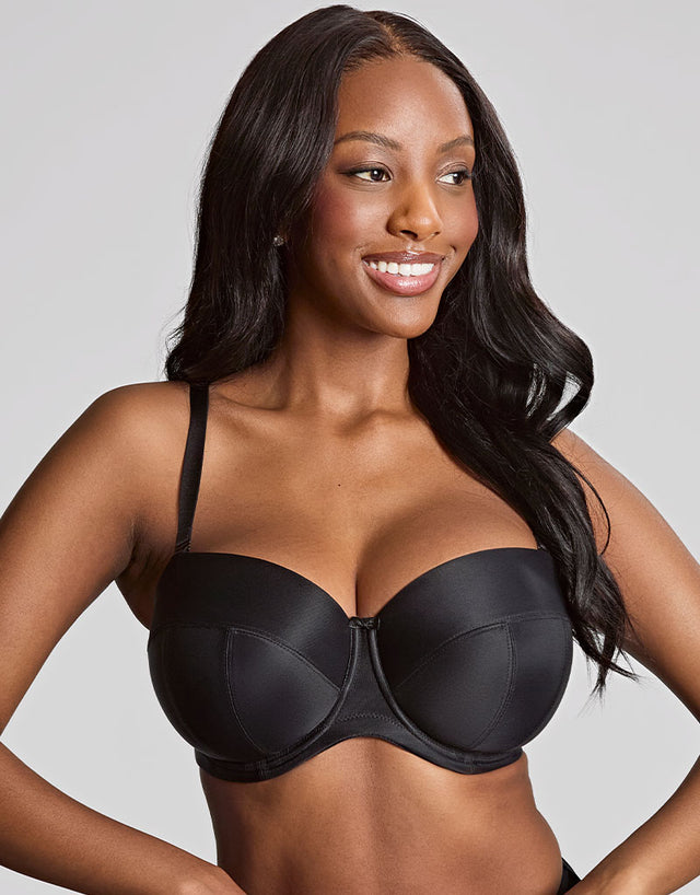 Panache Alice Strapless Bra Black