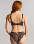 Panache Allure Brazilian Brief Black/Latte