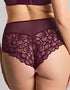 Panache Allure Deep Brief Plum Purple