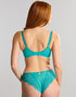 Panache Allure Brazilian Brief Turquoise Blue
