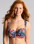 Panache Bette Padded Balcony Bikini Top Liliflora Print