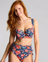 Panache Bette Padded Balcony Bikini Top Liliflora Print