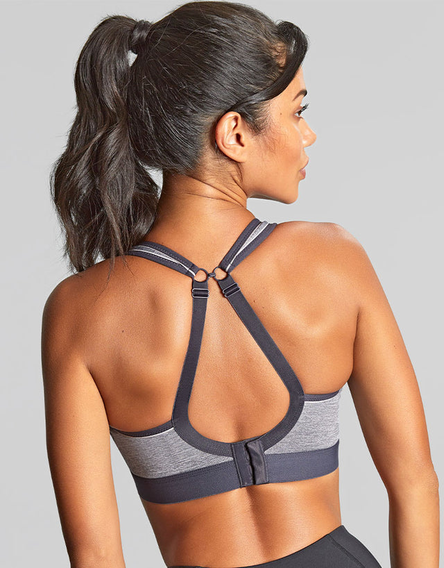 Panache Boundless Non Wired Sports Bra Charcoal Marl