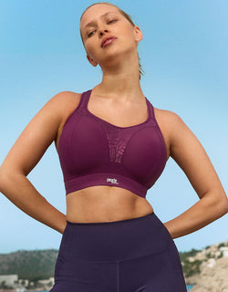 Panache Boundless Sports Bra Berry Purple/Chalk