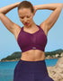 Panache Boundless Sports Bra Berry Purple/Chalk