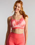 Panache Boundless Non Wired Sports Bra Pink Abstract Print